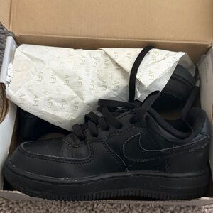 Nike All-Black Athletic Shoes